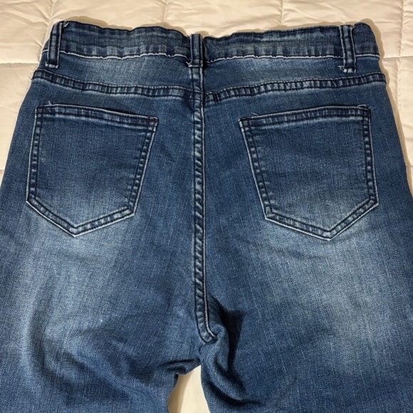 Crazy Train High Waisted Flared Denim Jeans - Picture 9 of 11